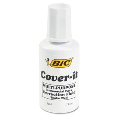 BIC Cover-It Correction Fluid, 20 ml Bottle, White by BIC BIC Cover-It Correction Fluid, 20 ml Bottle, White by BIC von BIC