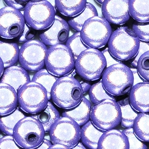 3D Illusion Miracle Acryl Perlen 10mm / 25pcs (lila) von bigbeads