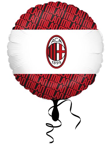 AC Mailand Folienballon rund von BIGIEMME