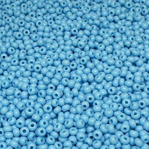 Tschechische Glasperlen, 8/0, 20 g, 800 Stück, Blau Tschechische Glasperlen, 8/0, 20 g, 800 Stück, Blau von bihızlı