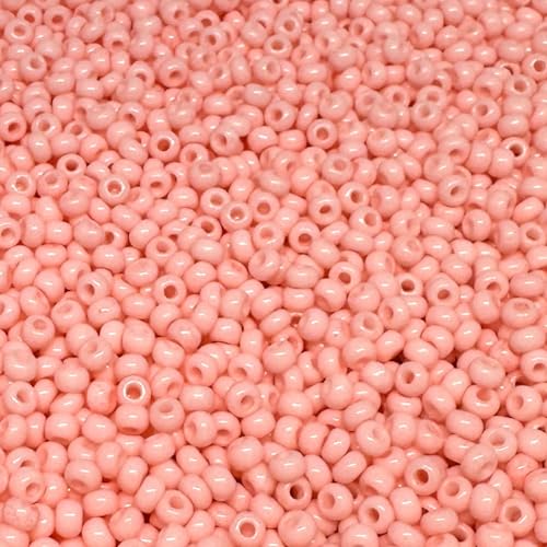 Tschechische Glasperlen, 8/0, 20 g, 800 Stück, Candy Pink von bihızlı