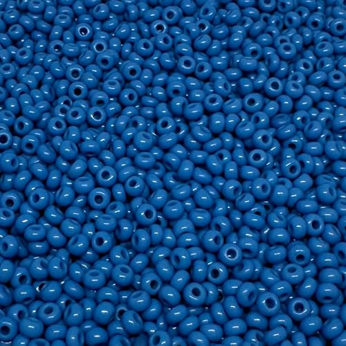 Tschechische Glasperlen, 8/0, 20 g, 800 Stück, Dunkelblau von bihızlı