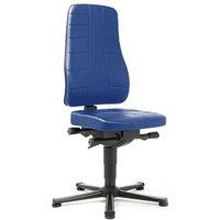 bimos Arbeitsdrehstuhl All-In-One blau Kunstleder von bimos