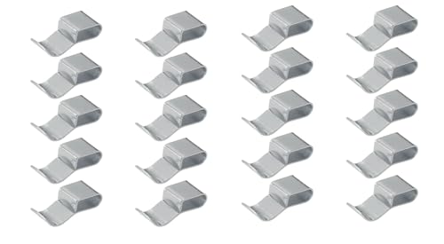Set: Chassisklemme Kabeklemmen für Kabel Ø6-8mm Länge 28mm 20 Stück, Kabel-Befestigung, Kabelschelle Kabelfixierung Chassis Klemmen 28 x 12 mm, kurz von blntackle76