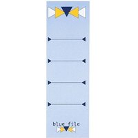 10 bluefile Ordneretiketten blue file blau für 8,0 cm Rückenbreite 10 bluefile Ordneretiketten blue file blau für 8,0 cm Rückenbreite von bluefile
