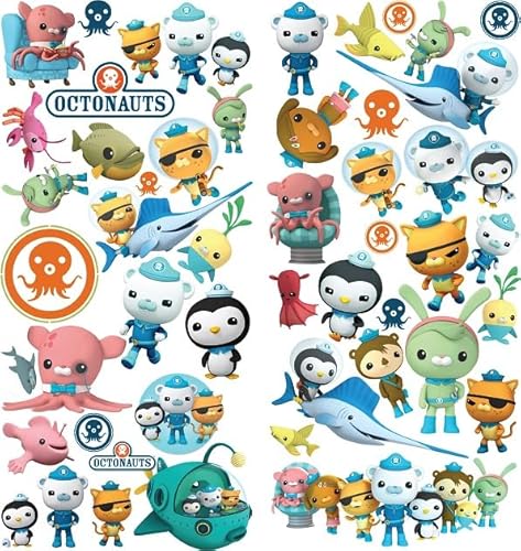 Octonauts Vinyl Wandaufkleber / Aufkleber - Wasserdicht, Matt, Kinderfreundlich, Halloween, Octonaut - Halloween, Wanddekoration von boara