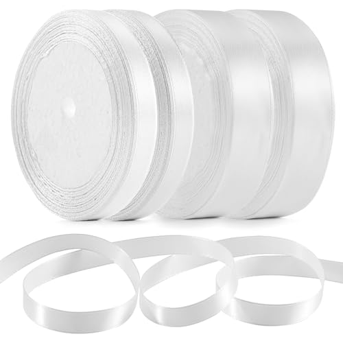 Schleifenband Weiss,88M Geschenkband Satinband Weiss,4 ROLLE Weißes Band,Satinband Weiß Band,Schleifenband Weiß für Geschenkverpackung Brautstrauß Basteln Geburtstag Hochzeit Dekoration(10MM,20MM) Schleifenband Weiss,88M Geschenkband Satinband Weiss,4 ROLLE Weißes Band,Satinband Weiß Band,Schleifenband Weiß für Geschenkverpackung Brautstrauß Basteln Geburtstag Hochzeit Dekoration(10MM,20MM) von boeyeleny