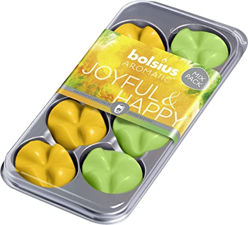 Bolsius Fröhlich und glücklich 8er-Pack Duftkerzen Bolsius Fröhlich und glücklich 8er-Pack Duftkerzen von bolsius