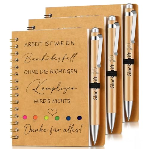 boocooberg Dankeschön Geschenke für Kollegen,Kleine Geschenke für Kollegen Lehrer Inspirierend,Geschenke für Kollegen Notizblock 10x15cm Beste Danke Geschenk Kollegen Abschiedsgeschenk (3PCS) boocooberg Dankeschön Geschenke für Kollegen,Kleine Geschenke für Kollegen Lehrer Inspirierend,Geschenke für Kollegen Notizblock 10x15cm Beste Danke Geschenk Kollegen Abschiedsgeschenk (3PCS) von boocooberg