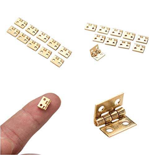 bopely 10 Stücke Mini Schrank Hintern Scharniere Anschlüsse Ersatz Messing Scharnier 10 * 8mm Schmuckschatulle Kleine Scharniere bopely 10 Stücke Mini Schrank Hintern Scharniere Anschlüsse Ersatz Messing Scharnier 10 * 8mm Schmuckschatulle Kleine Scharniere von bopely