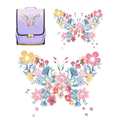 bopely Butterfly -Eisen Auf Applikation, 2 Stcs Wärmeübertragungsaufkleber Waschbar bopely Butterfly -Eisen Auf Applikation, 2 Stcs Wärmeübertragungsaufkleber Waschbar von bopely