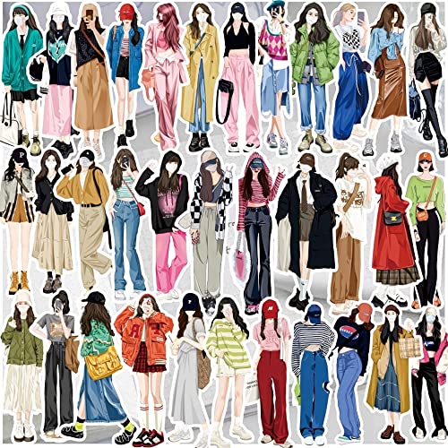 bopely People Sticker Für Journaling Scrapbooking, Fashion Girl Scrapbook Sticker Für Junk Journal Album Planer Diary DIY Crafts bopely People Sticker Für Journaling Scrapbooking, Fashion Girl Scrapbook Sticker Für Junk Journal Album Planer Diary DIY Crafts von bopely