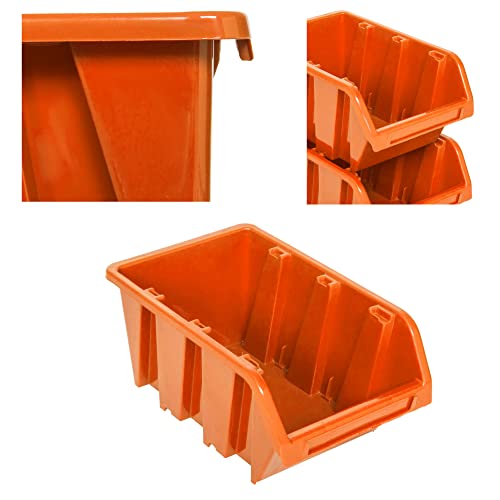 botle 10 x Stapelboxen Werkstatt Garage Sichtlagerboxen Sichtlagerkästen Stapelkisten Sortierboxen Boxen 100x150x70 mm Orange stapelkisten Kunststoff lagerboxen stapelbar botle 10 x Stapelboxen Werkstatt Garage Sichtlagerboxen Sichtlagerkästen Stapelkisten Sortierboxen Boxen 100x150x70 mm Orange stapelkisten Kunststoff lagerboxen stapelbar von botle