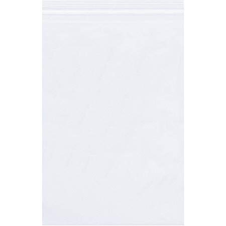 12,7 x 40,6 cm – 2 mm wiederverschließbare Polybeutel von box partners