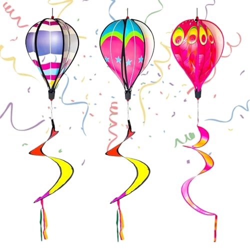 Dekorationen in Form eines Heißluftballons, 3 Dekorationen in Form eines Heißluftballons, aufblasbare Dekorationen für Garten, Feiertage, Halloween, Kinder und Veranstaltungen im Freien Dekorationen in Form eines Heißluftballons, 3 Dekorationen in Form eines Heißluftballons, aufblasbare Dekorationen für Garten, Feiertage, Halloween, Kinder und Veranstaltungen im Freien von brooksnaji