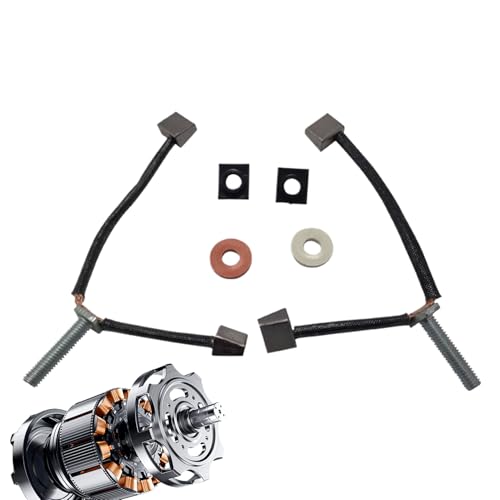 Kohlenstoffbürste Für Motoren - Automobilreparaturteile, Ersatz -Elektrowerkzeugpinsel | Pinselreparatur -Kit, Um Die Reibung Zu Verringern, Bequem Für Die Wartung Von ATV -Motoren, Hauswerkzeugen Und von brooksnaji
