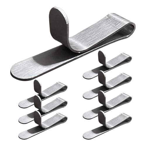 Muffinform-Clips – 8 Stück Backringhalter, Dessertformklammern | Befestigung des Dessertrings, Backzubehör aus Edelstahl für Zuhause in der Küche von brooksnaji