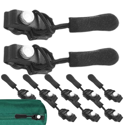 Reißverschluss Slider -Set - Reparaturteile Reißverschluss, Zughandwerk Ersatzkit | 10-teilige Slider-Teile, Mit Denen Reißverschlüsse In Jacken, Rucksäcken, Koffern Und Schlafsäcken Problemlos Repari Reißverschluss Slider -Set - Reparaturteile Reißverschluss, Zughandwerk Ersatzkit | 10-teilige Slider-Teile, Mit Denen Reißverschlüsse In Jacken, Rucksäcken, Koffern Und Schlafsäcken Problemlos Repari von brooksnaji