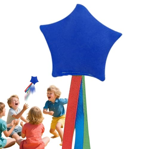 brooksnaji Wurf-Säckchen Für Kinder - Sternförmige Gewichtete Wurfsäckchen - Tragbares Wurfspielzeug Mit Bändern Für Garten Camping Unterricht Indoor Outdoor brooksnaji Wurf-Säckchen Für Kinder - Sternförmige Gewichtete Wurfsäckchen - Tragbares Wurfspielzeug Mit Bändern Für Garten Camping Unterricht Indoor Outdoor von brooksnaji