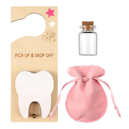 brooksnaji Zahnhalter-Tasche – Baby-Zahnretter-Behälter-Tasche | Jungen Mädchen Goodie Bag, exquisite Souvenir-Halter für Schlafzimmer, Vitrine brooksnaji Zahnhalter-Tasche – Baby-Zahnretter-Behälter-Tasche | Jungen Mädchen Goodie Bag, exquisite Souvenir-Halter für Schlafzimmer, Vitrine von brooksnaji