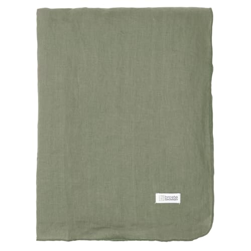 Broste Copenhagen Gracie Tischdecke aus Leinen in der Farbe Thymian, Maße: 160cm x 200cm, 71172095 Broste Copenhagen Gracie Tischdecke aus Leinen in der Farbe Thymian, Maße: 160cm x 200cm, 71172095 von broste Copenhagen
