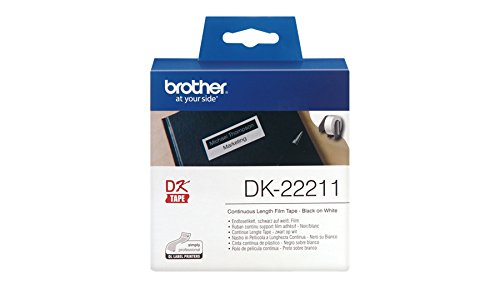 1 X brother Endlos-Etikett.Film 29mm x15,24m ws DK-22211 von brother