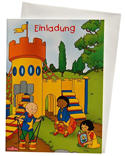 5 Einladungskarten Klappkarten Kindergeburtstag CAILLOU mit Innentext 41-7309 5 Einladungskarten Klappkarten Kindergeburtstag CAILLOU mit Innentext 41-7309 von bsb