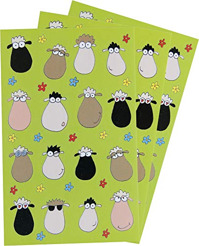 BSB Deko Sticker Schafe 3 Bögen 11-061 BSB Deko Sticker Schafe 3 Bögen 11-061 von bsb-obpacher