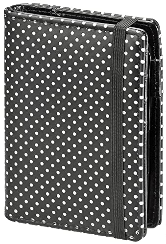 BSB Terminplaner Organizer Wochenplaner Terminkalender, 2025, ca. A7, 1 Woche = 2 Seiten, Softfolie - Schwarz mit weißen Punkten, Ringbuch mit 6-Fach Lochung, nachfüllbar, Modell Pocket, 02-0309 BSB Terminplaner Organizer Wochenplaner Terminkalender, 2025, ca. A7, 1 Woche = 2 Seiten, Softfolie - Schwarz mit weißen Punkten, Ringbuch mit 6-Fach Lochung, nachfüllbar, Modell Pocket, 02-0309 von bsb