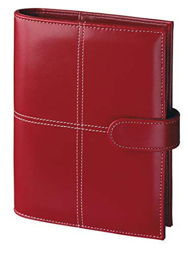 BSB Terminplaner Organizer Wochenplaner Terminkalender - 2025 - ca. A6-1 Woche = 2 Seiten - Kunststoff Fashion, kirschrot - Ringbuch mit 6-Fach Lochung, nachfüllbar - Modell Kompakt, 02-0421 BSB Terminplaner Organizer Wochenplaner Terminkalender - 2025 - ca. A6-1 Woche = 2 Seiten - Kunststoff Fashion, kirschrot - Ringbuch mit 6-Fach Lochung, nachfüllbar - Modell Kompakt, 02-0421 von bsb