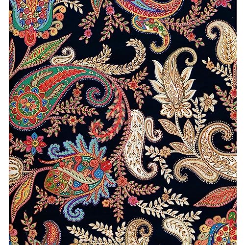 bsb Geschenkpapier Rolle in 70 x 200 cm - Geschenk-Verpackung Paisley Ornament - Geschenk-Papier Geburtstag & mehr - reißfestes Geschenkpapier Kinder & Erwachsen - 1 Rolle bsb Geschenkpapier Rolle in 70 x 200 cm - Geschenk-Verpackung Paisley Ornament - Geschenk-Papier Geburtstag & mehr - reißfestes Geschenkpapier Kinder & Erwachsen - 1 Rolle von bsb