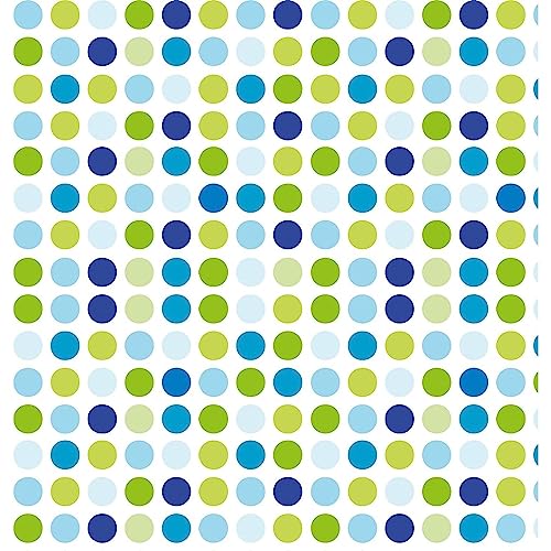 bsb Geschenkpapier Rolle in 70 x 200 cm - Geschenk-Verpackung mit Pünktchen-Design - Geschenk-Papier Geburtstag & mehr - reißfestes Geschenkpapier Kinder & Erwachsen - 1 Rolle bsb Geschenkpapier Rolle in 70 x 200 cm - Geschenk-Verpackung mit Pünktchen-Design - Geschenk-Papier Geburtstag & mehr - reißfestes Geschenkpapier Kinder & Erwachsen - 1 Rolle von bsb