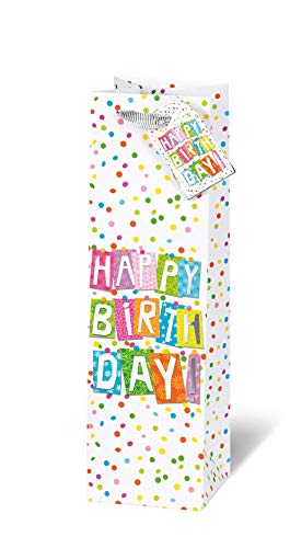 bsb Papiertüte für Flaschen Geschenk Flasche Geburtstag Konfetti bsb Papiertüte für Flaschen Geschenk Flasche Geburtstag Konfetti von bsb