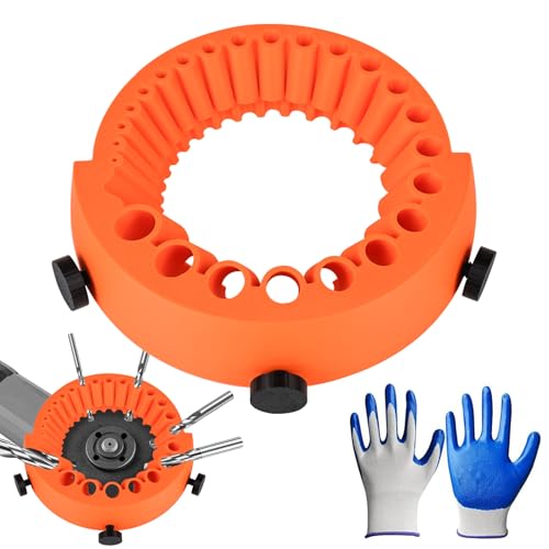 bssmmai Bohrerschärfer Werkzeug, Bohrerschleifgerät Bohrerschärfgerät, Drill Bit Sharpener, 2 bis 13 mm Drill Bits zum Schleifen 125 mm Schleifer & Winkelschleifer, Effiziente Resharpening Tool von bssmmai