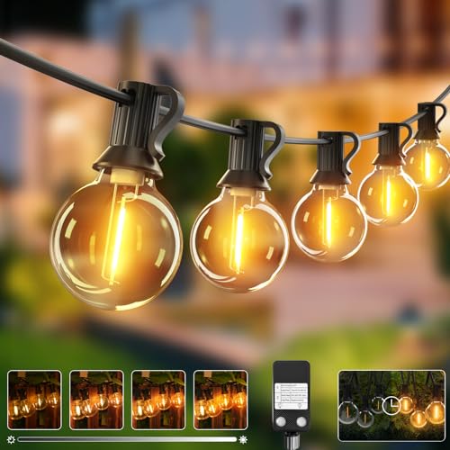 btfarm 13M Lichterkette Außen, 15+1 LED Outdoor Lichterkette Strom Wetterfest IP44 Lichterkette Glühbirnen für Garten, Terrasse, Hochzeiten, Party, Terrasse btfarm 13M Lichterkette Außen, 15+1 LED Outdoor Lichterkette Strom Wetterfest IP44 Lichterkette Glühbirnen für Garten, Terrasse, Hochzeiten, Party, Terrasse von btfarm
