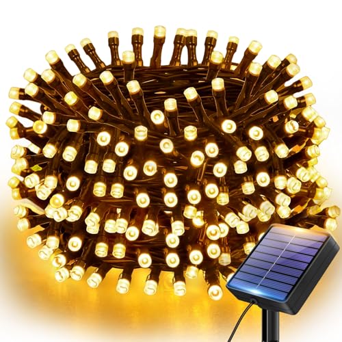 btfarm 6M 60 LED Solar Lichterkette Aussen, IP65 Wasserdicht Lichterkette Außen Solar, 8 Modi Solarlichterkette Außen Wetterfest Draht für Outdoor Garten Balkon Terrasse Weihnachten Deko, Warmweiß btfarm 6M 60 LED Solar Lichterkette Aussen, IP65 Wasserdicht Lichterkette Außen Solar, 8 Modi Solarlichterkette Außen Wetterfest Draht für Outdoor Garten Balkon Terrasse Weihnachten Deko, Warmweiß von btfarm