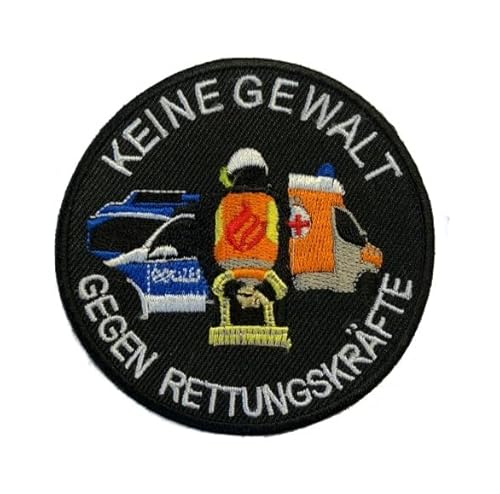 Aufnäher "Keine Gewalt gegen Rettungskräfte" Aufnäher "Keine Gewalt gegen Rettungskräfte" von budodrake