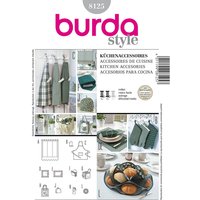 Burda Schnittmuster Küchen-Accessoires Nr. 8125 von Multi