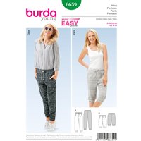 Burda Schnittmuster Nr. 6659 "Relax-Hosen" von Multi