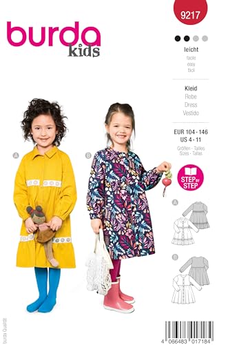 burda kids Schnttmuster Mädchen Kleid mit Knopfleiste Gr. 104-146 burda kids Schnttmuster Mädchen Kleid mit Knopfleiste Gr. 104-146 von burdastyle