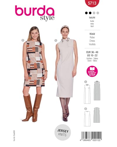 burda style Schnittmuster Damen elegante Shiftkleider #5713 Gr. 36-46 burda style Schnittmuster Damen elegante Shiftkleider #5713 Gr. 36-46 von burdastyle