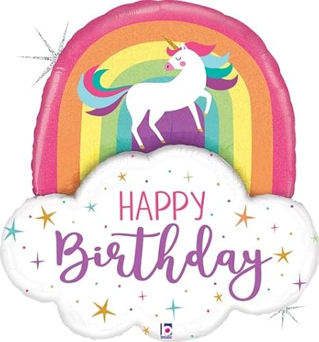 Betallic Geburtstag Einhorn Regenbogen Ballon Betallic Geburtstag Einhorn Regenbogen Ballon von burton+BURTON