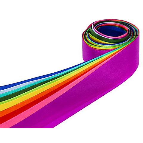 Bänderpaket "Bunt", 40 mm, 10x 1,5 m Bänderpaket "Bunt", 40 mm, 10x 1,5 m von buttinette