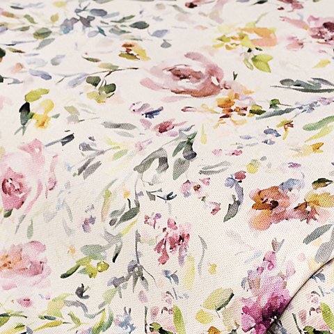 Baumwoll-Canvas "Blumen", bunt Baumwoll-Canvas "Blumen", bunt von buttinette