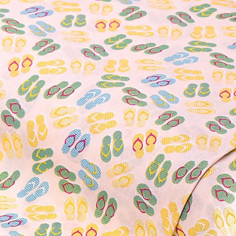 Baumwollstoff Flip-Flops "Lena", hellrosa-color Baumwollstoff Flip-Flops "Lena", hellrosa-color von buttinette