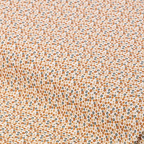 Baumwollstoff Mille Fleurs "Lena", natur/hellbraun/honig Baumwollstoff Mille Fleurs "Lena", natur/hellbraun/honig von buttinette