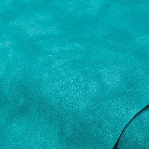 Baumwollstoff Moiré "Mona", aqua/türkis von buttinette
