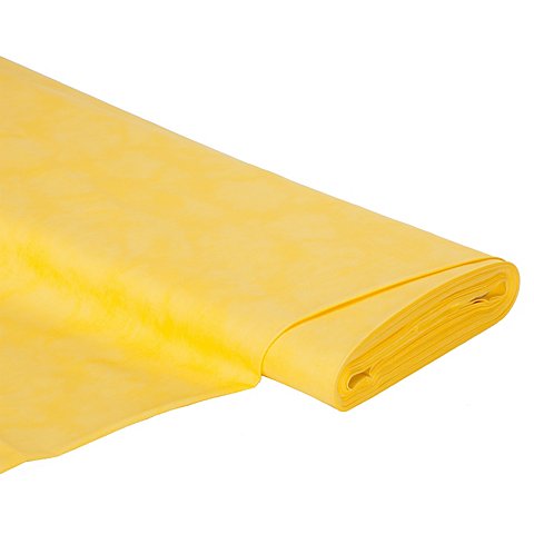 Baumwollstoff Moire "Mona", gelb von buttinette