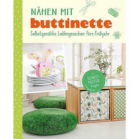 Buch "Nähen mit buttinette – Selbstgenähte Lieblingssachen fürs Frühjahr" von buttinette