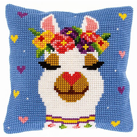 Kreuzstichkissen "Lama" Kreuzstichkissen "Lama" von buttinette